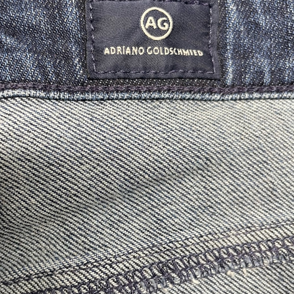 AG Adriano Goldschmied Women’s 31 The Stevie Cuff Slim Straight Jeans in EUC - Picture 10 of 14